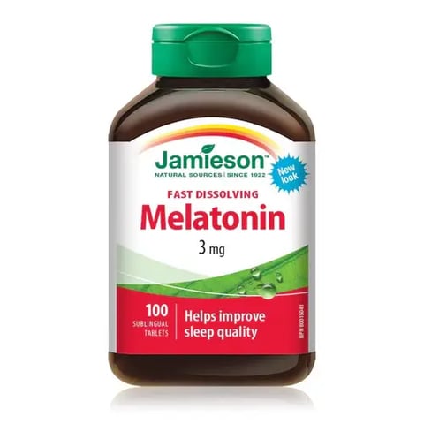JAMIESON MELATONIN FD 3MG 100 TAB