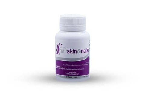 هير سكين آند نيلز سيليكا 32.12 ملغ زنك وفيتامين سي  30 قرص - Hair Skin and Nails Silica 32.12mg, Zinc and Vitamin C 30 Tablets
