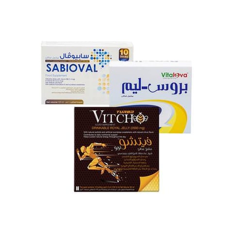 Triple Pack (Sabioval – Vitcho Turbo – Broslim)
