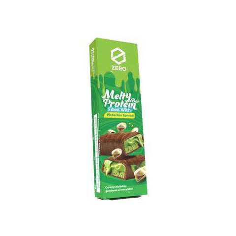 ميلتي بروتين بار زيرو – بحشوة الفستق – ٧٠ جرام Milty Protein Bar Zero – Pistachio Filling – 70g