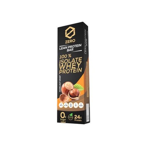 زيرو بروتين بار بنكهة البندق – 70 جرام Zero Lean Protein Bar Hazelnut Crisp – 70g