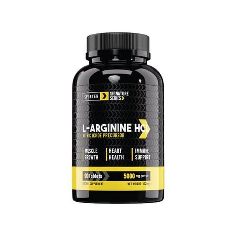 سبورتر – إل-أرجنين 5000 ملغ – بدون نكهة – 90 قرص - Sporter - L-Arginine 5000mg - Unflavored - 90 Tablets