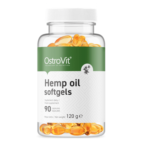 دعم المناعة، زيت القنب أوستروفيت، 90 كبسولة هلامية-Immunity Support OstroVit Hemp Oil 90softgels