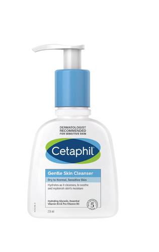 منظف سيتافيل للبشرة الجافة، 236 مل - CETAPHIL GENTLE SKIN CLEANSER 236ML