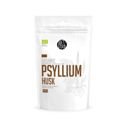 ألياف الهضم - قشر السيليوم الغذائي - 150 جم-Digestion Fiber Diet-Food Psyllium Husk/Bio 150g