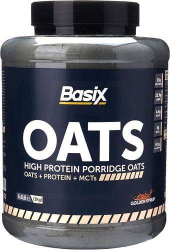 بيسيكس شوفان بنكهة الجولدن سيرب - ٣ كجم-Basix Oats Golden Syrup 3kg