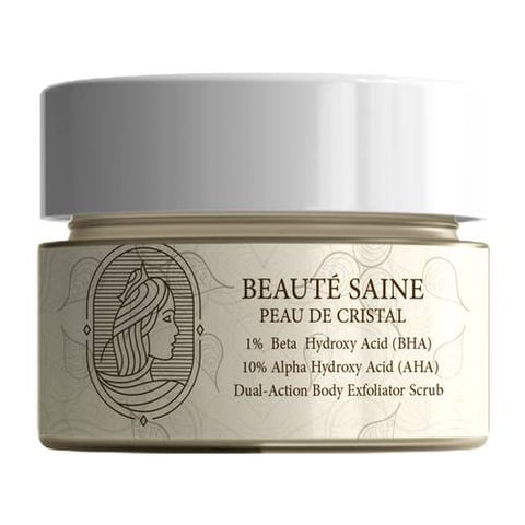 بيوتي سانيه -- مقشر البشرة الكريستالية مزدوج المفعول 250 جم -  Beauty Saine Double Action Crystal Scrub 250g