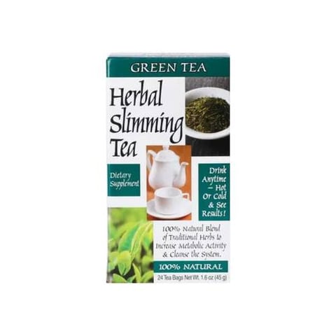 شاي التخسيس العشبي - ٢٤ كيس  - HERBAL SLIMMING TEA GREEN TEA 24 BAGS