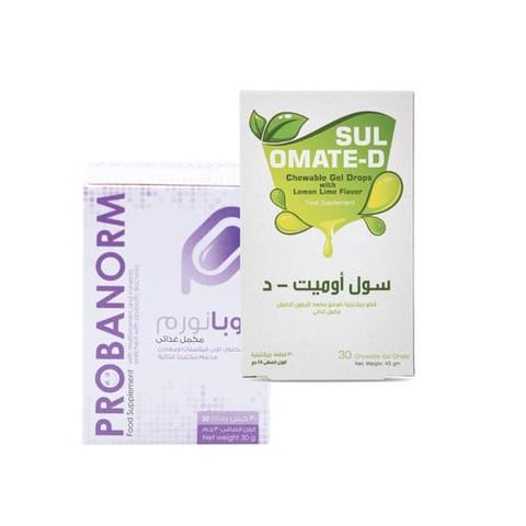 باقة مناعة البالغين 3 (بروبانورم – سول أميت-دي)- Adults Immunity 3 Package (Probanorm – Sulomate-D)
