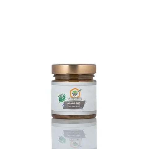 عسل أبو نايف الفول السوداني مع عسل النحل 250 جم - Abu Naif Honey with peanut butter 250 Gm