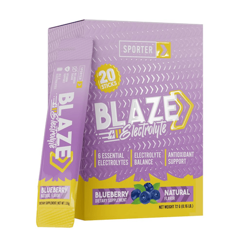 Sporter Blaze Electrolyte Blueberry 20 Sticks 