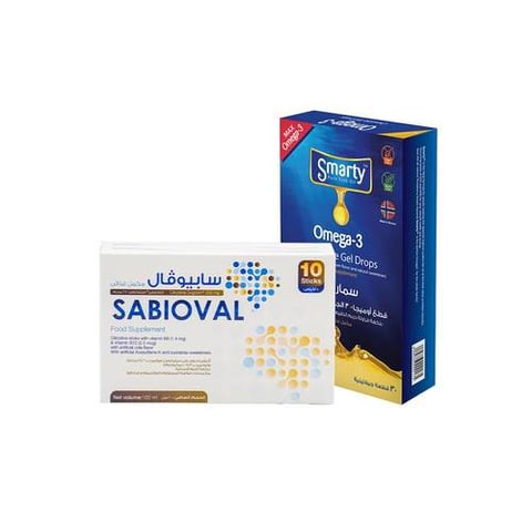 بكج الذاكرة (سابيوفال + سمارتي) (Memory Package (Sabioval + Smarty Omega 3