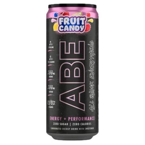 ابلايد نيوتريشن ايه بي أي مشروب الطاقة بنكهة حلوى الفاكهة 330 مل -   ABE ENERGY DRINK FRUT CANDY 330ML