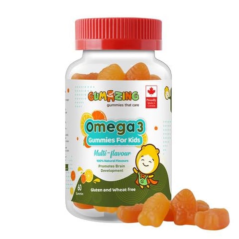جمايزنج- اوميجا 3 -للاطفال-60قطعة حلوي- Gumazing Omega 3 for Kids  60 Gummies