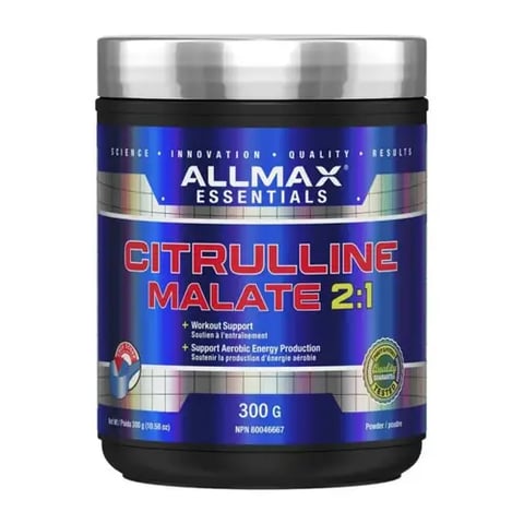 اولماكس سيترولين ماليت (1:2) 300 جم - ALLMAX L- CITRULLINE MALATE 2:1 300 GM