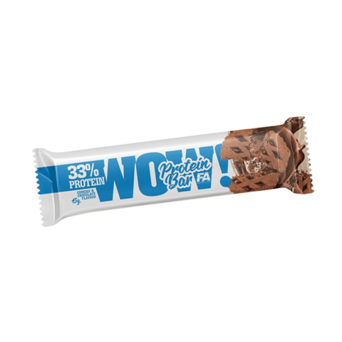 Healthy- Food Protein Bar Fitness Authority Wellness Line WOW Protein Bar 45g