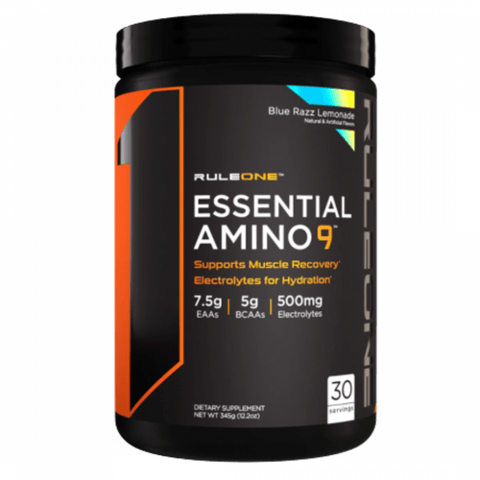 Rule 1 Essential Amino Acids 30 Serv. BLUE RAZZ LEMONADE
