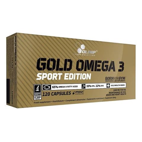 اوليمب قولد اوميقا 3 120 كبسولة-OLIMP GOLD OMEGA 3 SPORT EDITION 120 CAPS