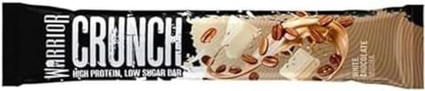 واريور كرانش - ألواح عالية البروتين  شكولاته بيضاء موكا 64 جم -Warrior Crunch - High Protein Bars - White Chocolate Mocha 64 gm
