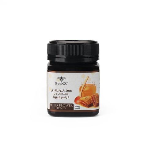  Wlidflower BeeNZ Honey 250 gm