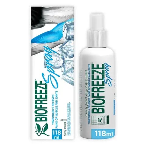 بيوفريز بخاخ لتخفيف آلام العضلات و المفاصل 118 مل-BIOFREEZE Muscle & Joint Pain Relief SPRAY 118 ml