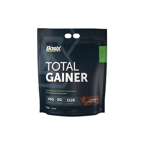 Basix Total Gainer Chocolate Chunk, 15 Lb