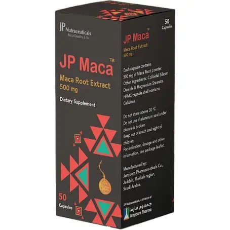 جي بي ماكا 500 ملجم-Jp Maca 500 Mg 50 Capsule