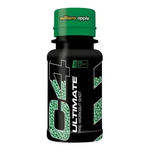 C4 ULTIMATE  POW SHOT  MELLIONS APPLE 60 ML