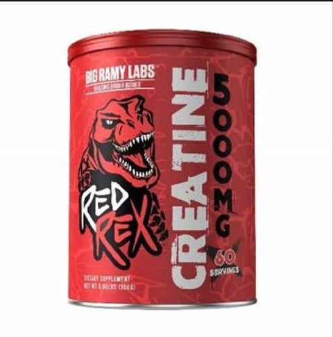 بيج رامي لابس ريد ريكس كرياتين بدون نكهة 300 جم .. BIG RAMY LABS RED REX CREATINE UNFLAVORED 300 MG