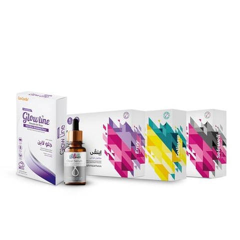 بكج كلير  (بكج فينانة فيتامينات متعددة ومضادات أكسدة-كلير سيروم) - Clear Package (Clear Serum -Fenana packge) , Multi vitamins and anti oxidants