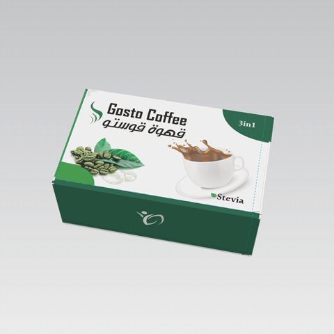 قهوة جوستو الخضراء 3في1  - Gosto coffee 3 in 1