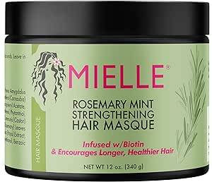 ماسك تقوية الشعر من ميلي - روزماري بالنعناع-Mielle Rosemary Mint Strengthening Hair Mask
