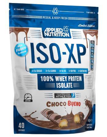 ابلايد نيوتريشن ايزو اكس بي 100% واي بروتين ايزوليت بنكهة الشوكو بينو 1 كجم - AN ISO-XP 100%WHEY PROTEIN ISOLATE CHOCO BUENO 1KG