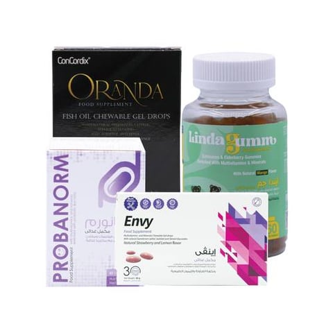 Women Immunity 3 Pack (Linda Gumm Echinacea – Envy – Oranda – Probanorm 30 Sticks)