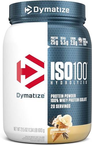-Dymatize ISO100 - Gourmet Vanilla - 20 Ser - 1.34 LB