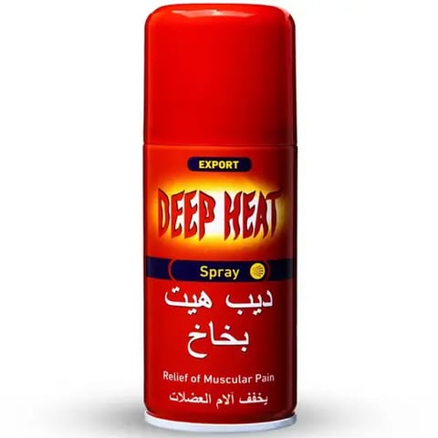 ديب هيت بخاخ لتخفيف آلام العضلات 150 مل-DEEP HEAT MUSCLE PAIN RELIEF SPRAY 150 ML