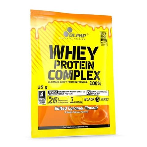 أوليمب مركب بروتين مصل الحليب من أوليمب 35 جم كراميل مملح-OLIMP WHEY PROTEIN COMPLEX 35g -salted caramel