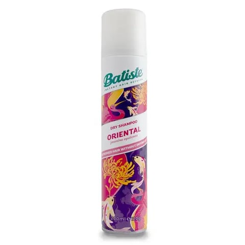 باتيست - شامبو جاف - برائحة  من الفاكهة والزهور200ملم-BATISTE DRY SHAMPOO ORIENTAL 200ML - Hints of Fruit, Flowers