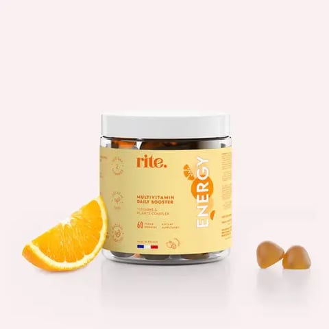 رايت قطع جيلاتينية معزز يومي متعدد الفيتامينات 60 قطعة -  Rite Energy Vegan Gummies 60