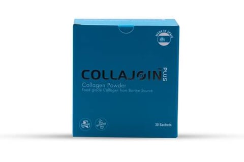 كولاجوين بلس بقري 9.9جم مع فيتامين سي والكركم 30 كيس - Collajoin Plus Bovine 9.9 g with Vitamin C and Curcumin 30 Sachets