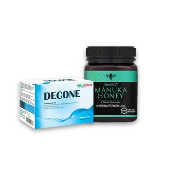بكج للعسل والصحة العامة (ديكون - بيينز عسل مانوكا+10) - (Decone - Beenz Manuka Honey  UMF+10)