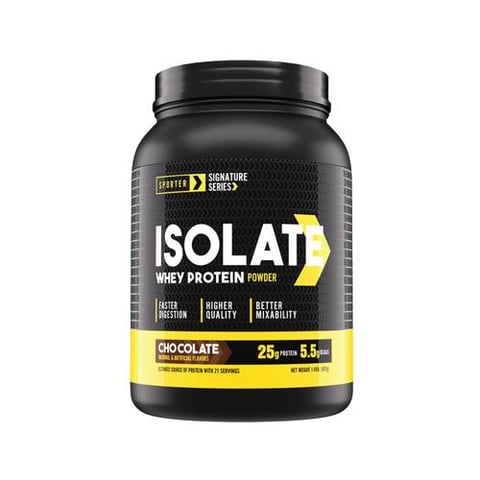 سبورتر – وي بروتين آيزوليت – شوكولاتة – 5 باوند - Sporter - Whey Protein Isolate - Chocolate - 5 lbs