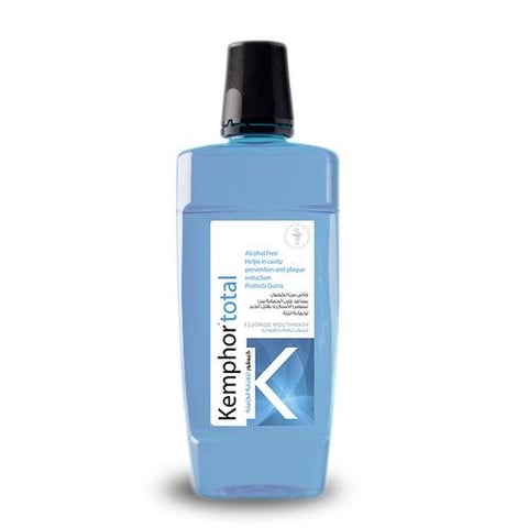 kemphor total mouthwash panthenol cetyl pyridinium chloride sodium fluoride zinc chloride 500 ml