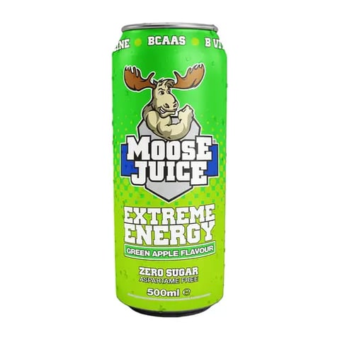 MOOSE JUICE GREEN APPLE  500 ML