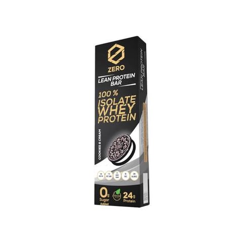 زيرو بروتين بار – كوكيز أند كريم – ٧٠ جرام - Zero Protein Bar – Cookies & Cream – 70g