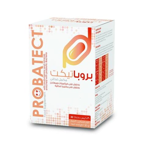 Probatect Probiotic with Vitamins and Minerals Strawberry Flavor 30 Sachets