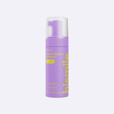 HISMILE FOAM MOUTHWASH - GRAPE BUBBLEGUM