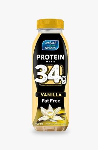 المراعي حليب بروتين بنكهة الفانيلا-PROTEIN MILK VANILLA 400ML PET