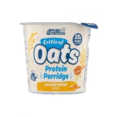 شوفان بروتين كريتيكال أوتس بنكهة الحلوي الذهبية 60 جرام - AN CRITICAL OATS PROTEIN PORRIDGE GOLDEN SYRUP 60G