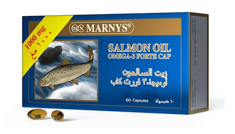 SALMON OIL OMEGA-3 FORTE CAP 1000MG,60 Capsules